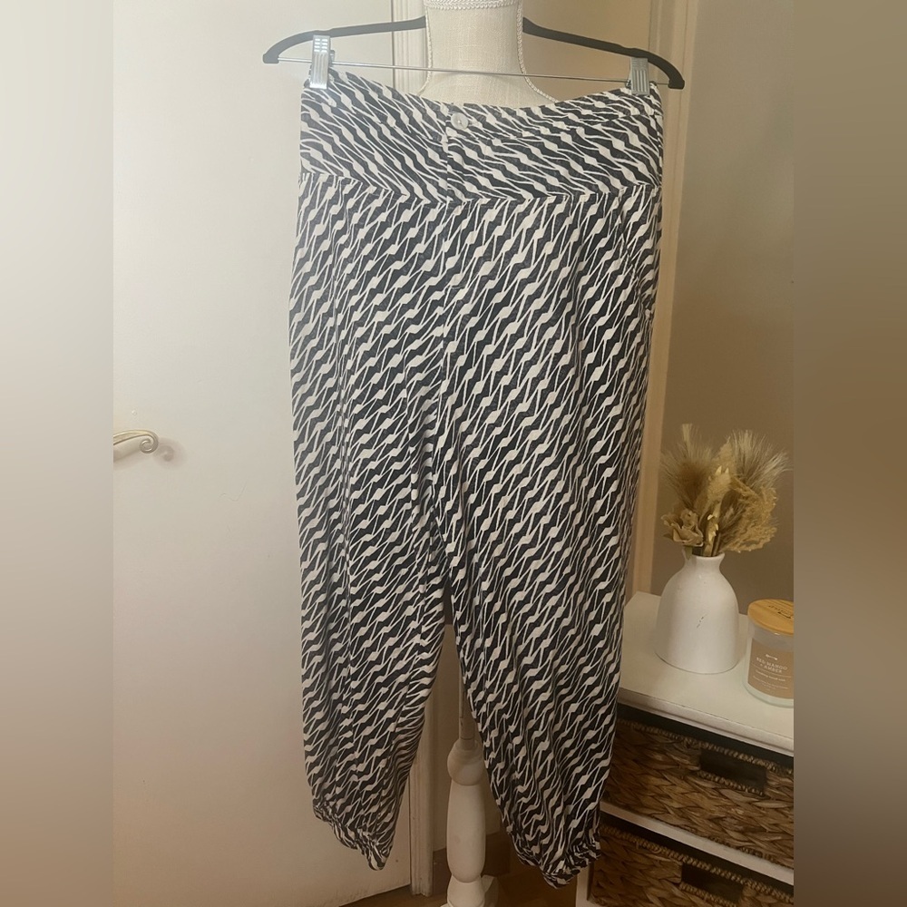 Anthropologie Zebra Print Pants